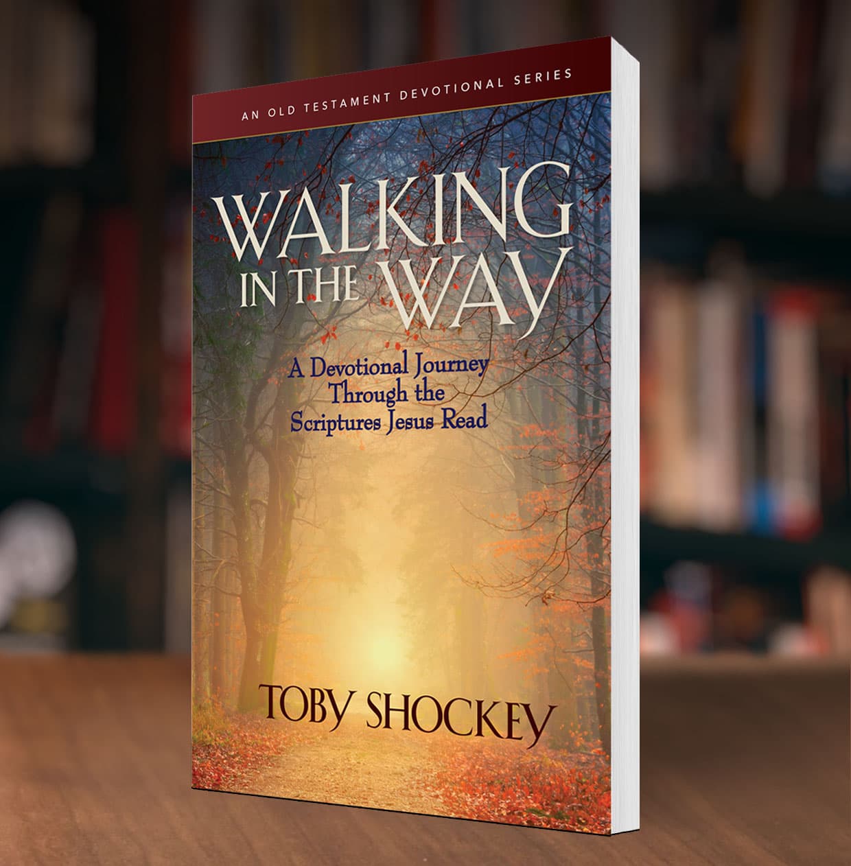 Cover of Walking in the Way: A Devotional Journey Through the Scriptures Jesus Read by Toby Shockey